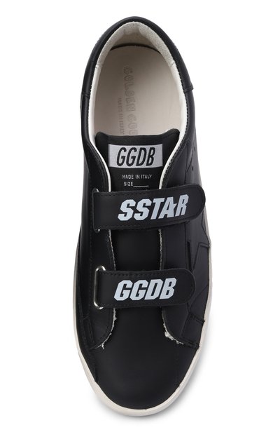Кожаные кеды super star GOLDEN GOOSE DELUXE BRAND черного цвета по цене 49950 руб., арт. GTF00111.F008173, фото 4 Кожаные кеды super star GOLDEN GOOSE DELUXE BRAND, арт. GTF00111.F008173, фото 4