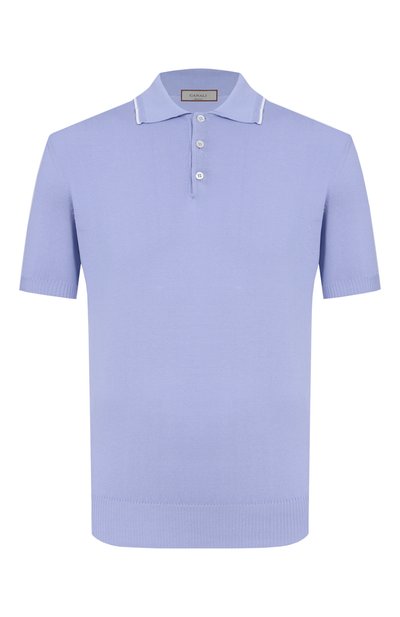 Мужская хлопковое поло CANALI, арт. C1164/MK02460