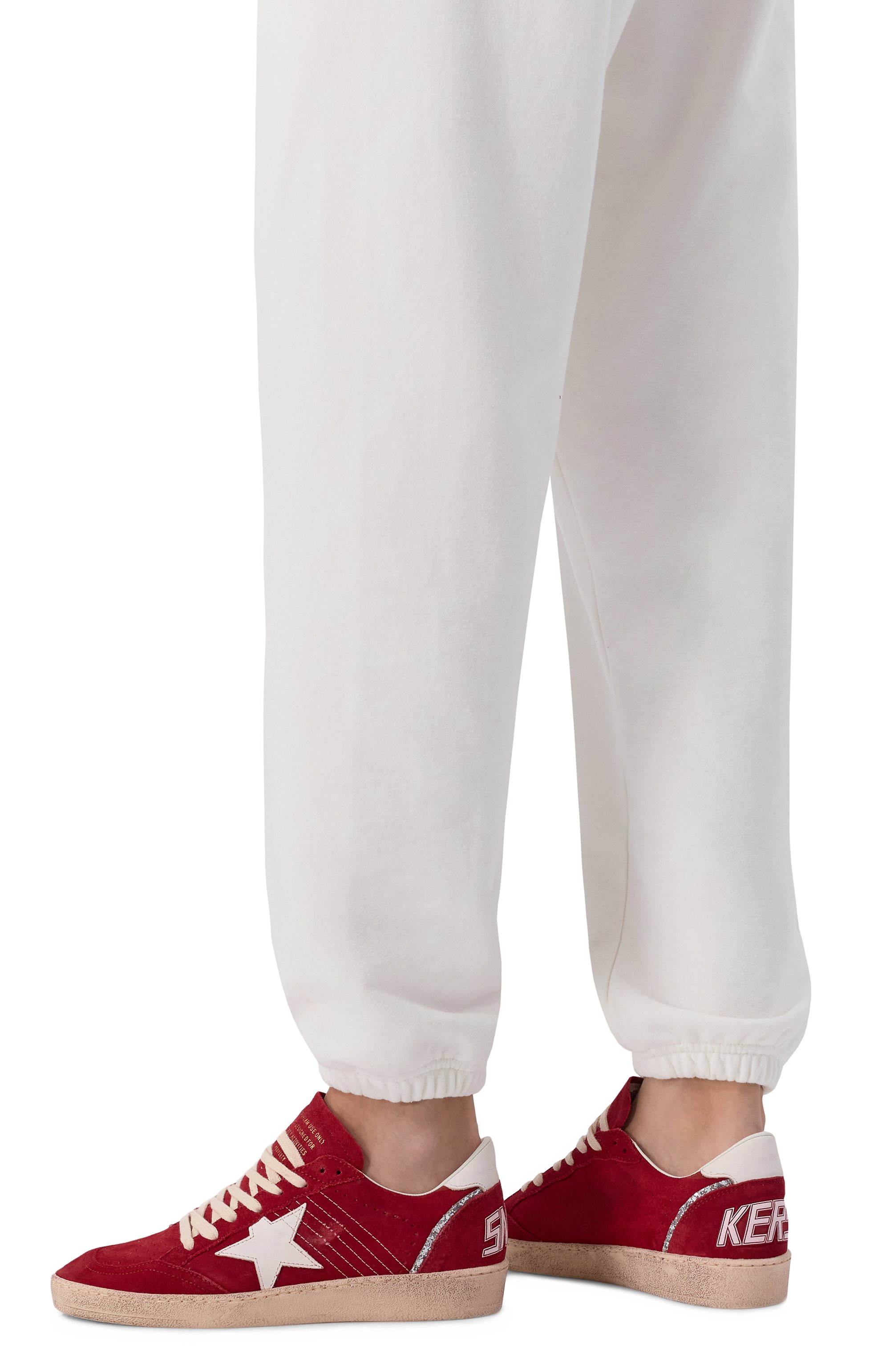 Замшевые кеды ball star GOLDEN GOOSE DELUXE BRAND, арт. GWF00117.F007206, фото 2