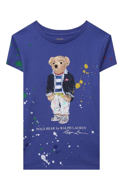 Хлопковая футболка POLO RALPH LAUREN, арт. 312868484, фото 1