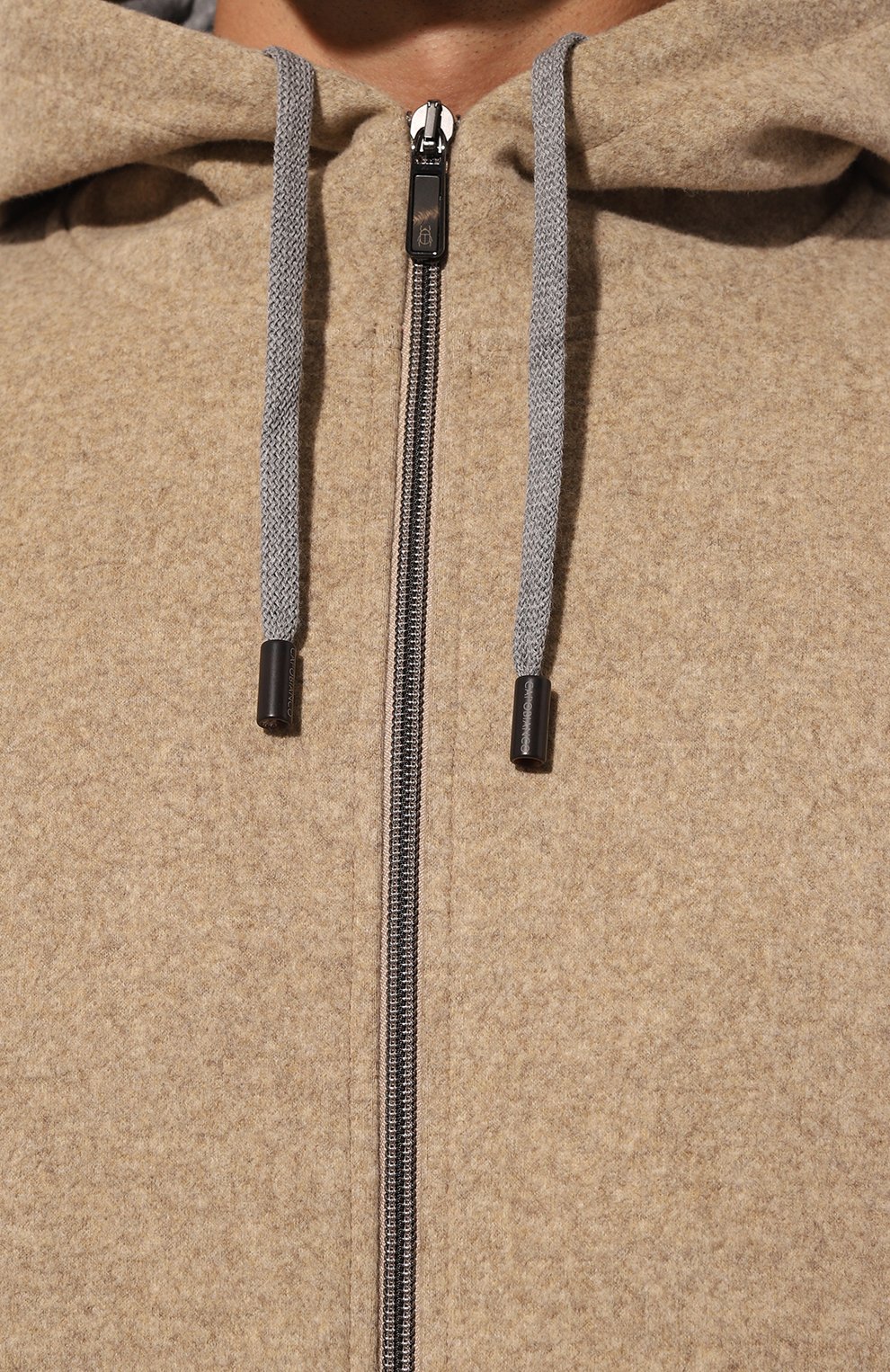 Толстовка из хлопка и шерсти CAPOBIANCO, арт. 17M409.FS00., фото 5