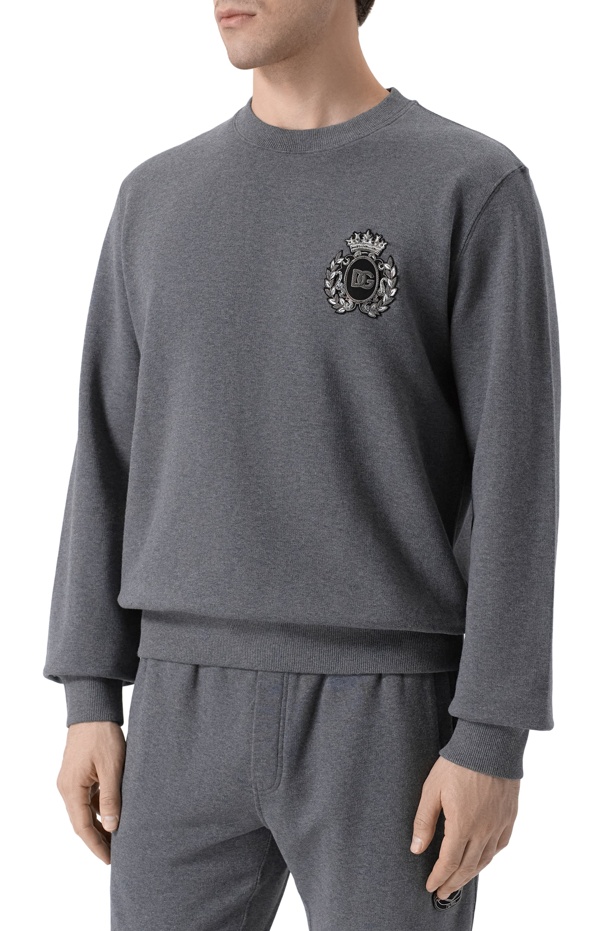 Хлопковый свитшот DOLCE & GABBANA, арт. G9ABJZ/G7PJ7, фото 3