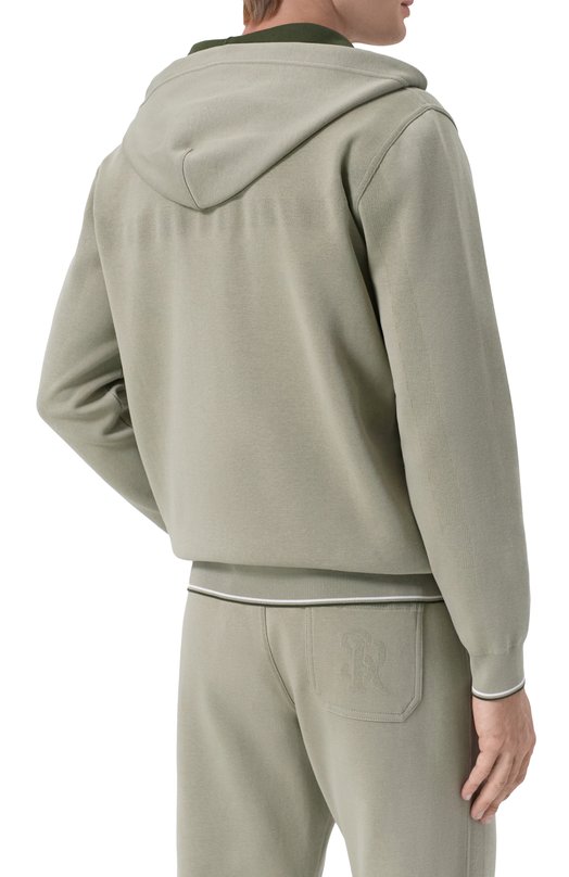 Хлопковый кардиган Stefano Ricci K616447FCR/F26114 Зелёный  K616447FCR/F26114 Фото 4