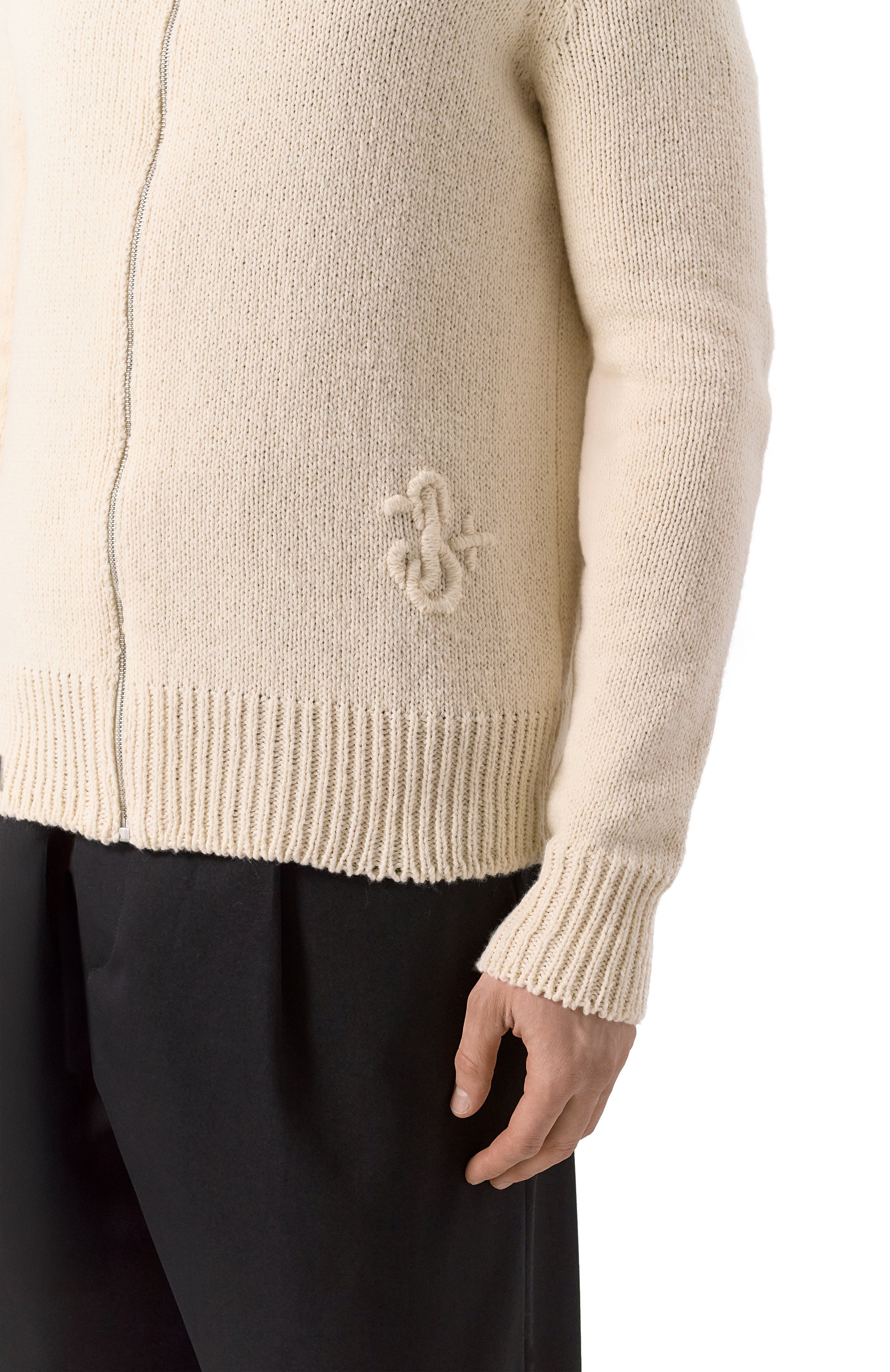 Кардиган из хлопка и шерсти JIL SANDER, арт. J47HP0014-J15442, фото 5