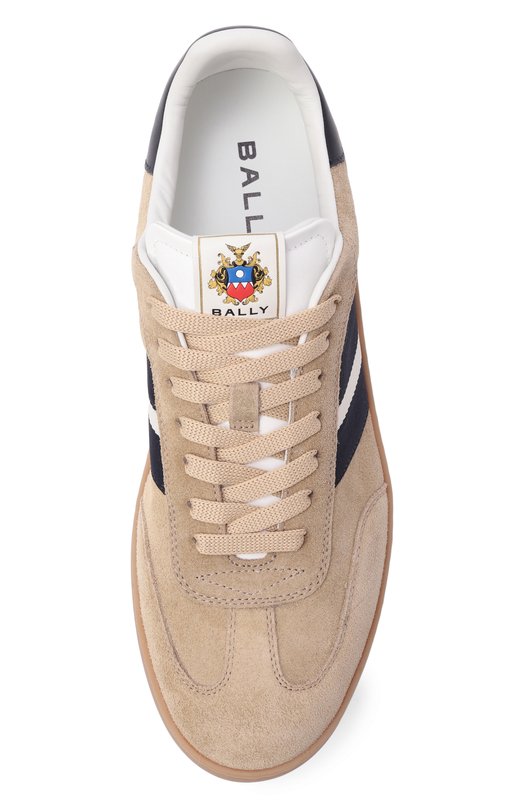 Комбинированные кеды Retro Crest Bally MSK0F7/SU009 Бежевый  MSK0F7/SU009 Фото 6