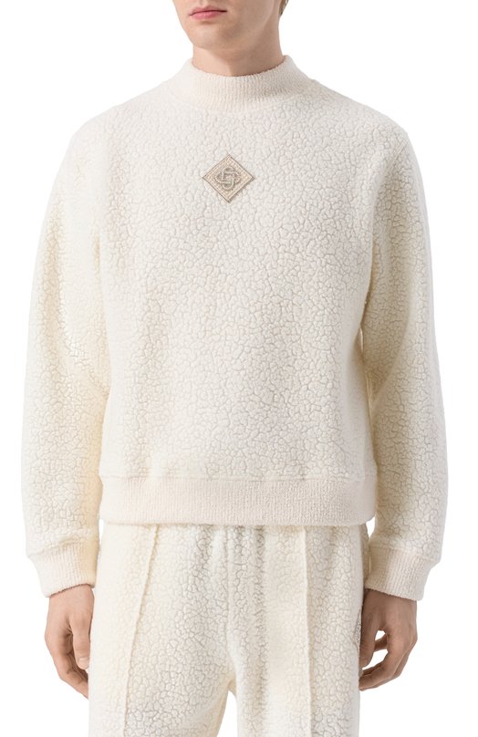 Свитер Casablanca M-AW25-JTP-438-01 Кремовый  M-AW25-JTP-438-01 Фото 3