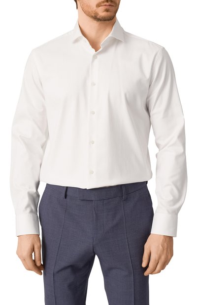 Хлопковая сорочка BOSS, арт. 50474279, фото 3