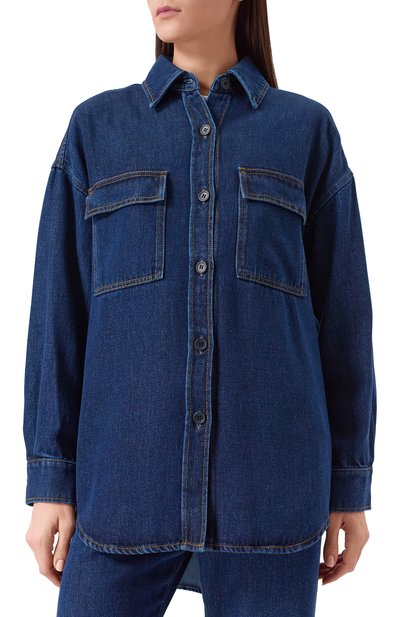 Джинсовая рубашка P.A.R.O.S.H., арт. D420415, фото 3