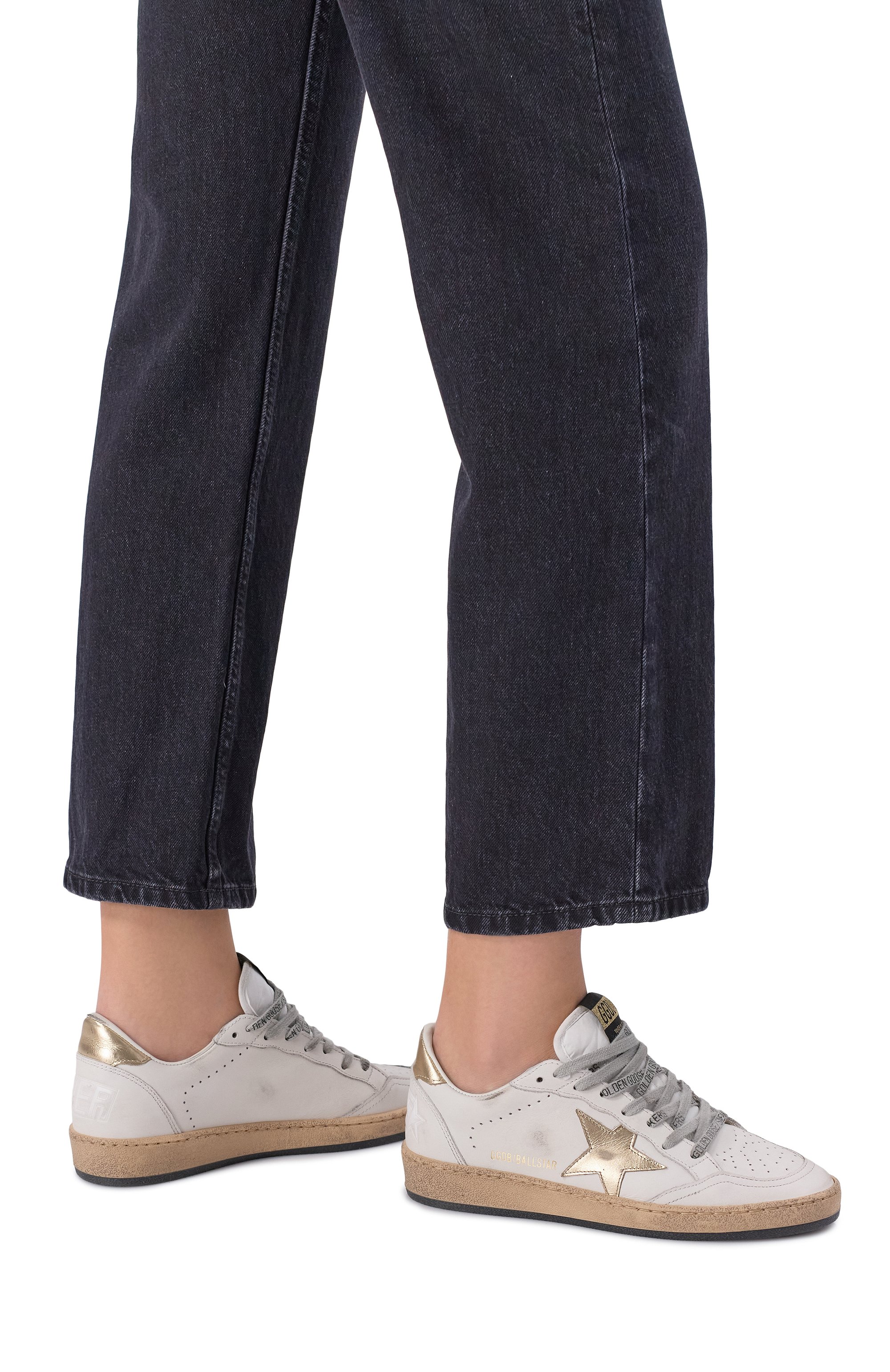 Кожаные кеды ball star GOLDEN GOOSE DELUXE BRAND, арт. GWF00117.F007275, фото 2