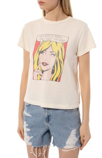 Хлопковая футболка RE/DONE, арт. 024-02WCGT278, фото 3