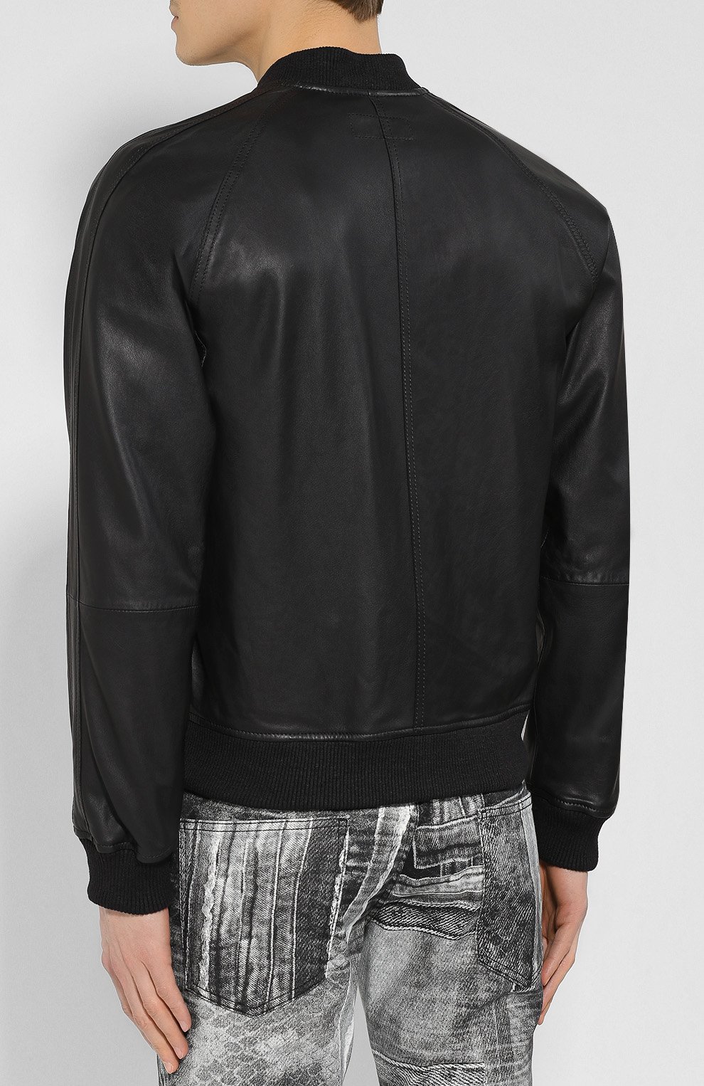 Кожаный бомбер DIESEL, арт. 00SNTH/0EATR, фото 4