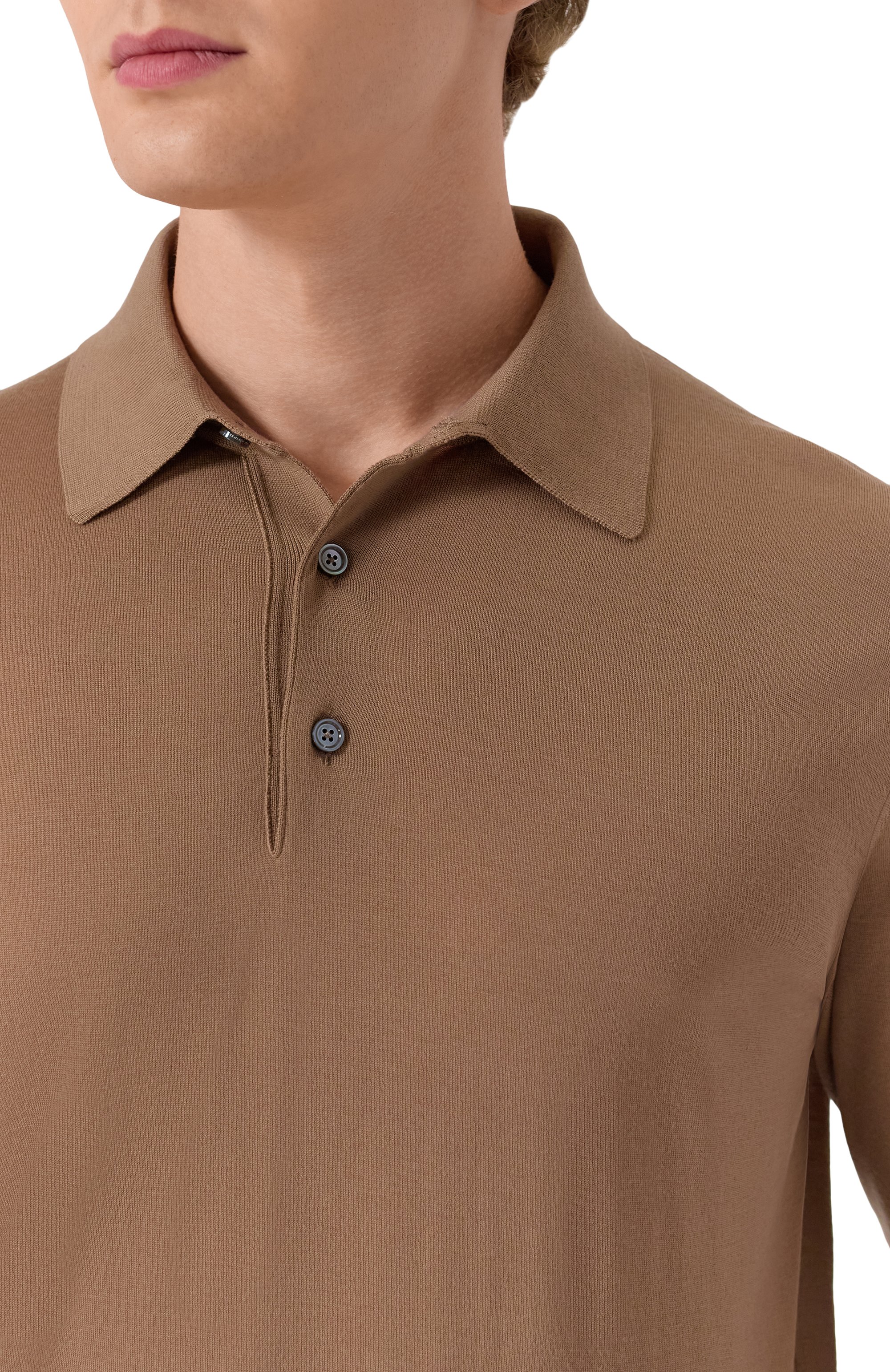 Шерстяное поло KITON, арт. UMK08641889, фото 5