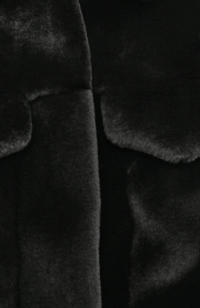 Куртка из экомеха carmen SASHA KIM черного цвета по цене 40900 руб., арт. УТ-00001437, фото 3 Куртка из экомеха carmen SASHA KIM, арт. УТ-00001437, фото 3