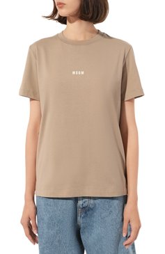 Хлопковая футболка MSGM, арт. 3541MDM500/237798, фото 1