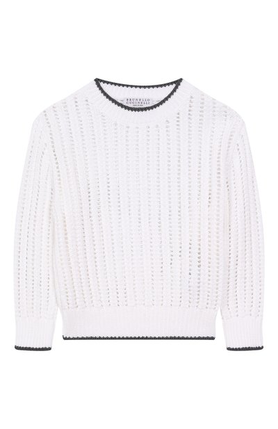Хлопковый свитер BRUNELLO CUCINELLI, арт. BSBM52500A