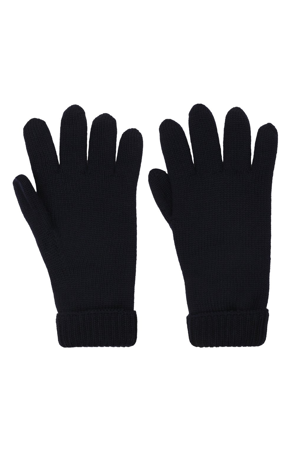 Шерстяные перчатки IL TRENINO темно-синего цвета по цене 9950 руб., арт. 21 4063, фото 2 Шерстяные перчатки IL TRENINO, арт. 21 4063, фото 2