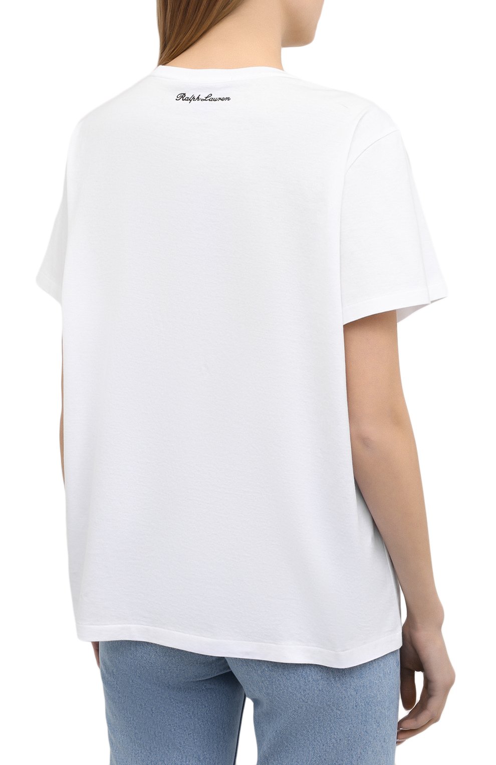 Хлопковая футболка RALPH LAUREN, арт. 293829127, фото 4