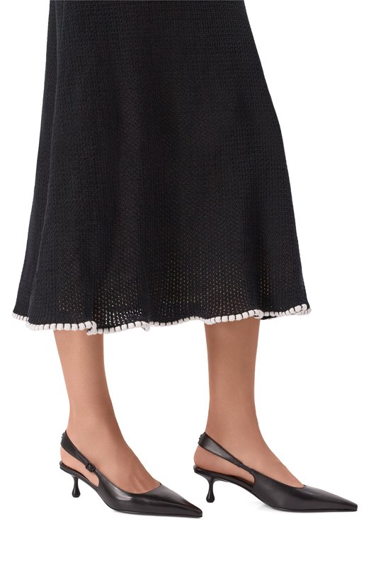 Кожаные туфли Amel 50 Jimmy Choo AMEL50NAP Чёрный  AMEL50NAP Фото 2