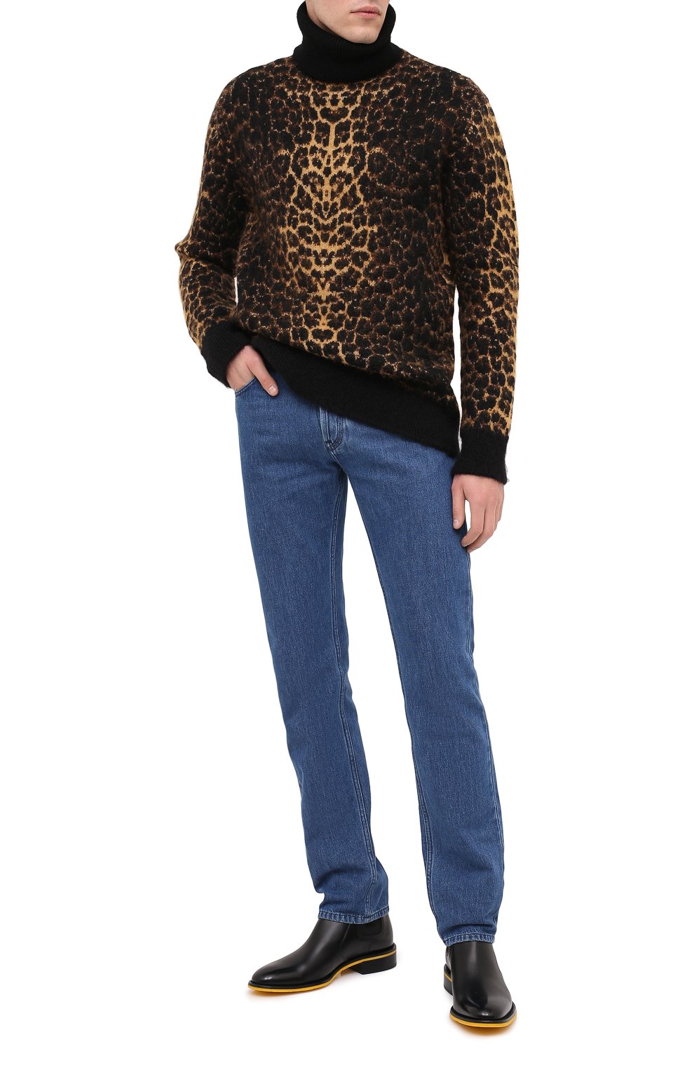 Кожаные челси FENDI, арт. 7U1383 AC7J, фото 2