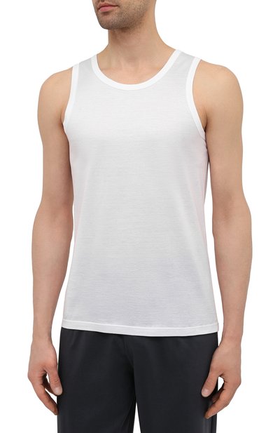 Хлопковая майка ZEGNA, арт. N2D000070, фото 3