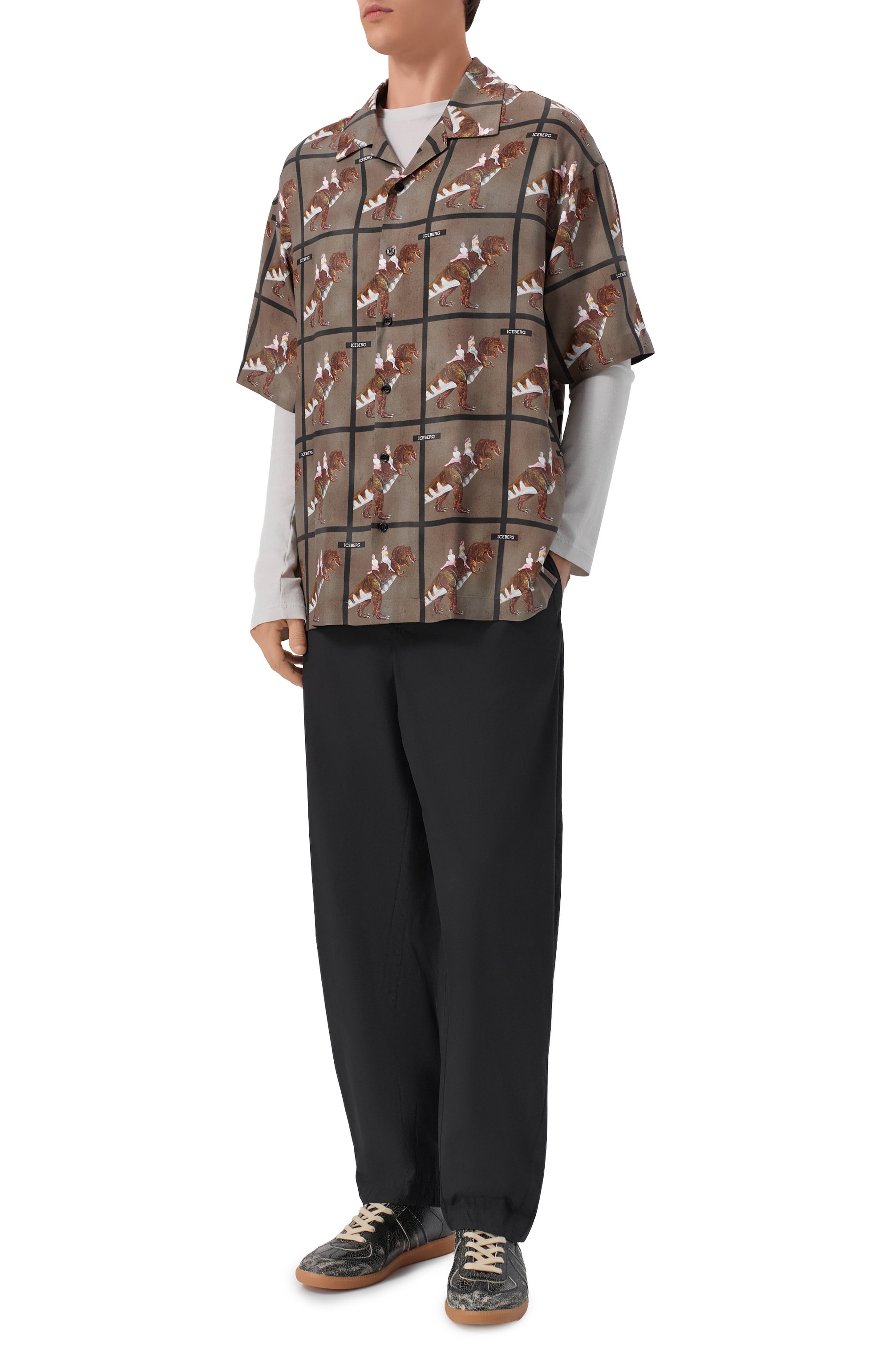 Рубашка из вискозы ICEBERG, арт. G130/5292, фото 2