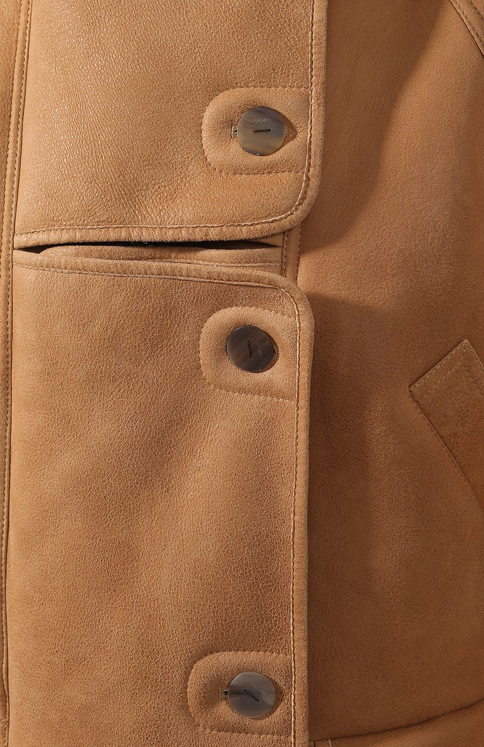 Дубленка с капюшоном LOEWE, арт. S1291893TC, фото 5