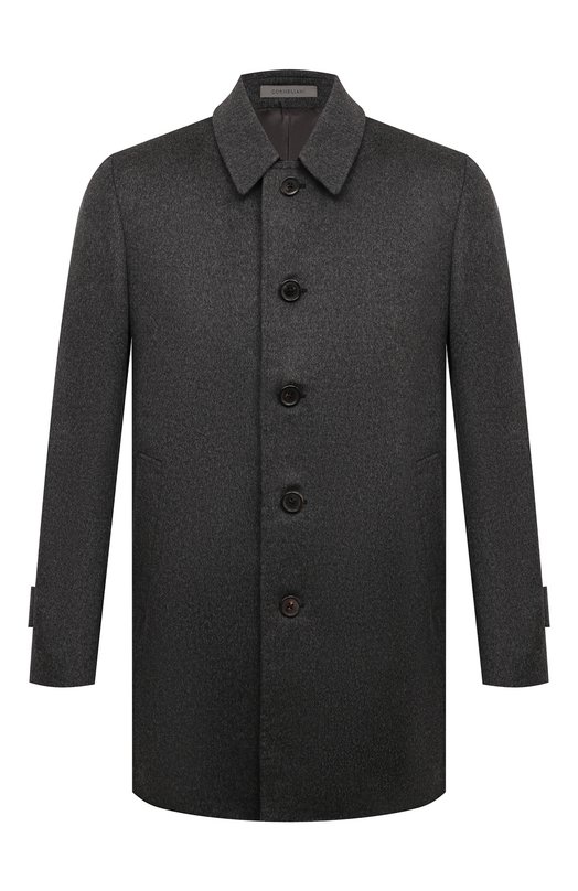 Шерстяное пальто Corneliani 941004-9412321 Серый 941004-9412321
