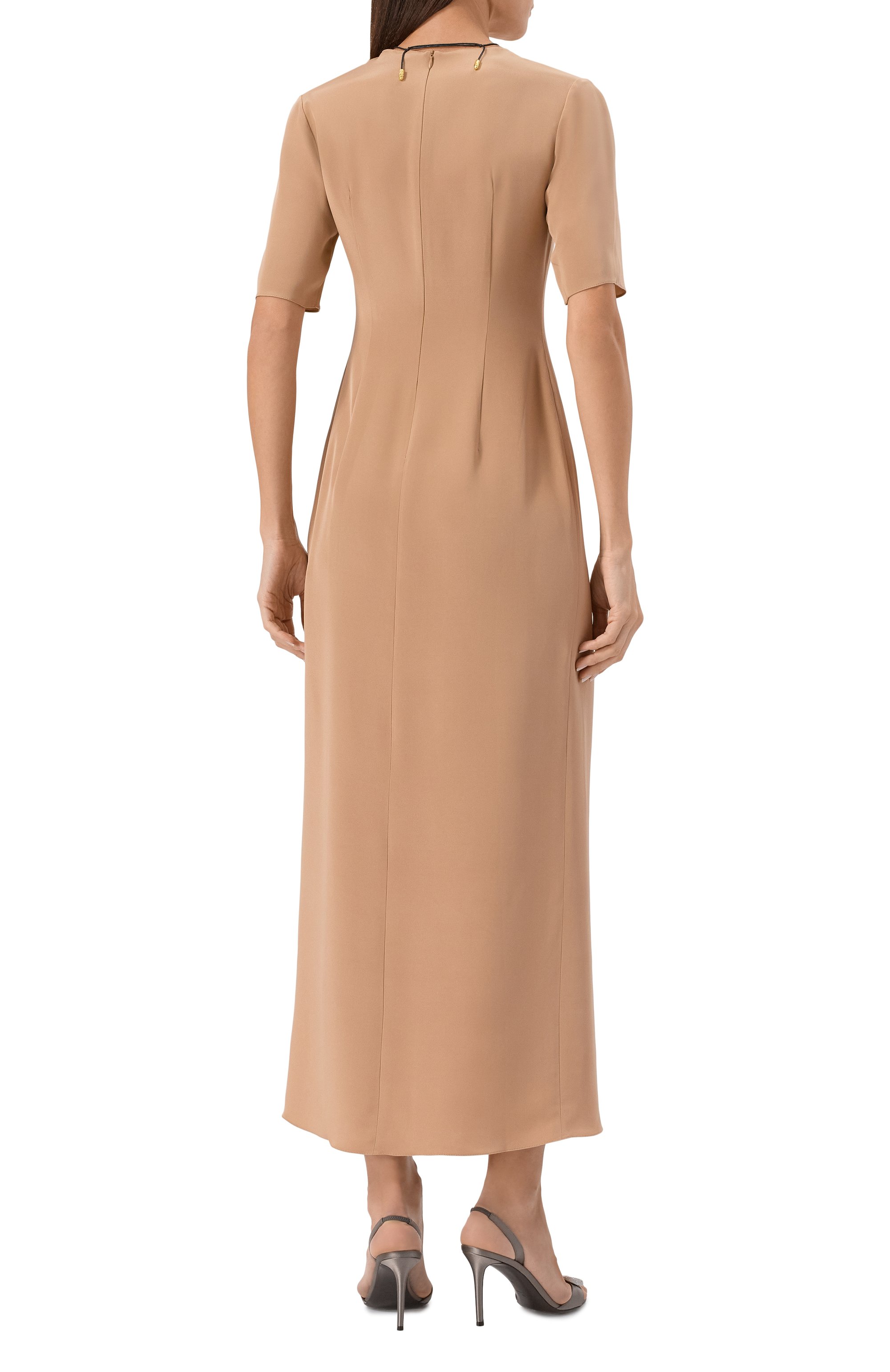 Шелковое платье 12 STOREEZ, арт. 133937, фото 4