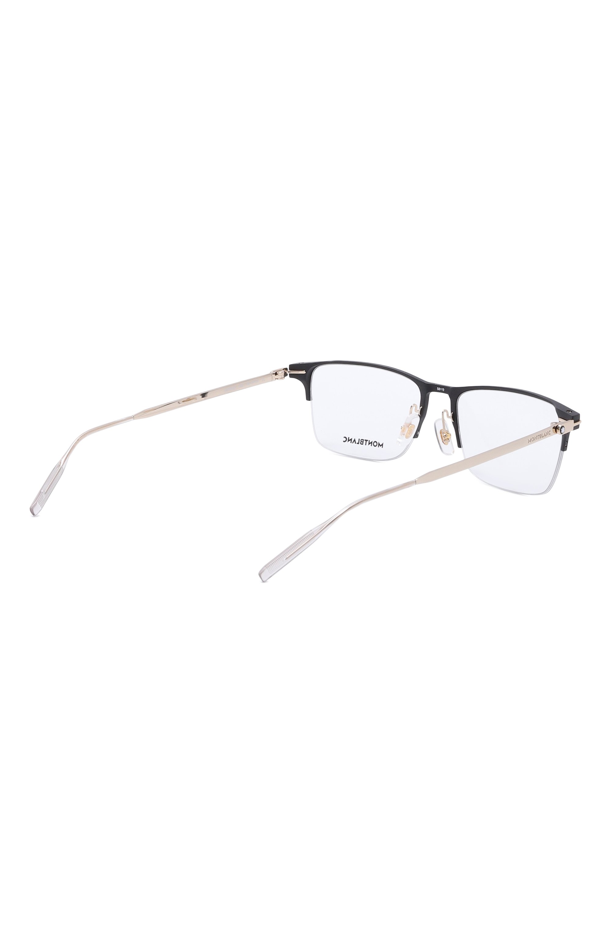 Оправа MONTBLANC черного цвета по цене 34500 руб., арт. MB0468 006, фото 3 Оправа MONTBLANC, арт. MB0468 006, фото 3