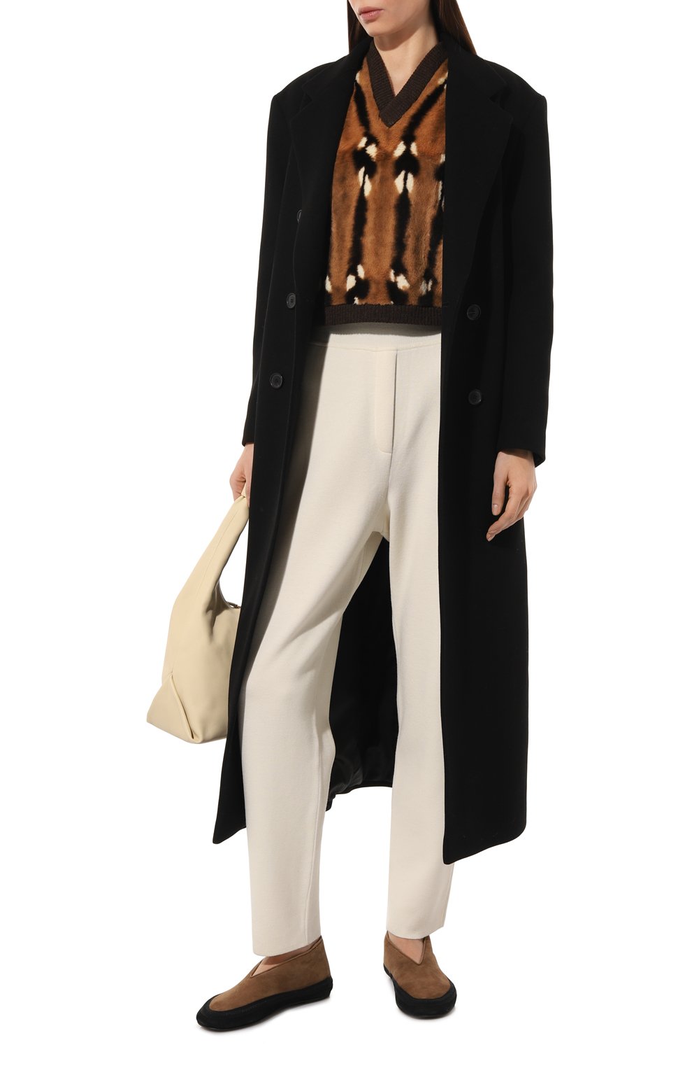 Брюки из шерсти и шелка FREEAGE, арт. W22.PT015.2060.101, фото 2