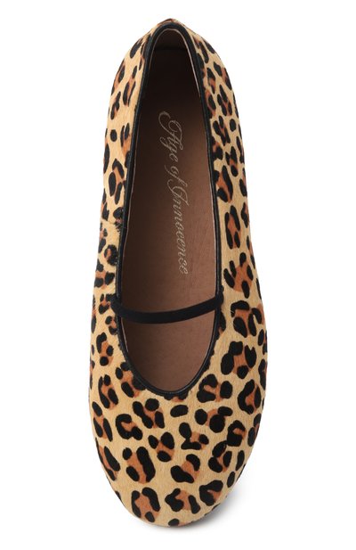 Кожаные балетки daphne AGE OF INNOCENCE, арт. 000483/DAPHNE ANIMAL PRINT/35, фото 4