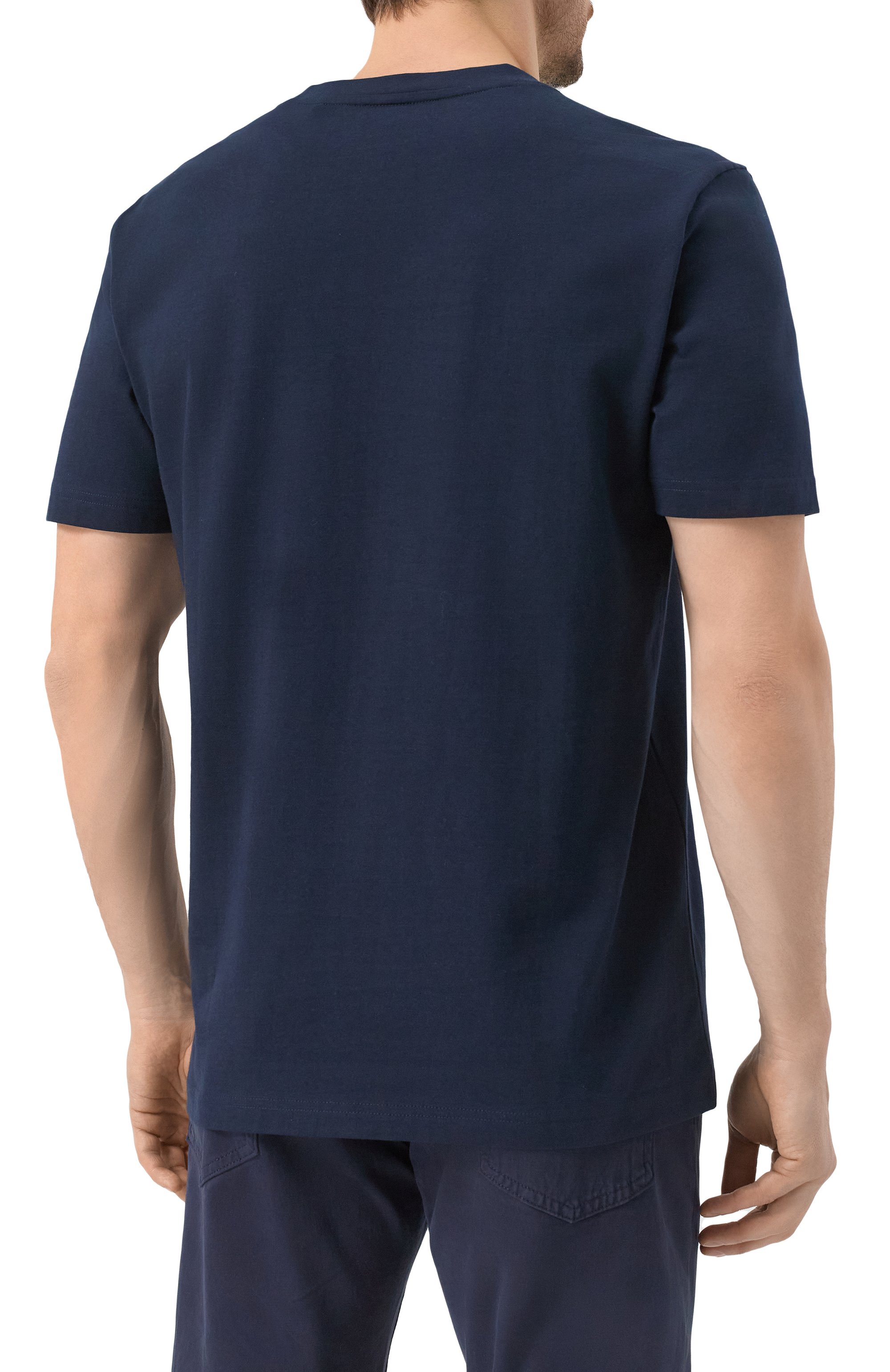 Хлопковая футболка BOSS ORANGE, арт. 50534924, фото 4