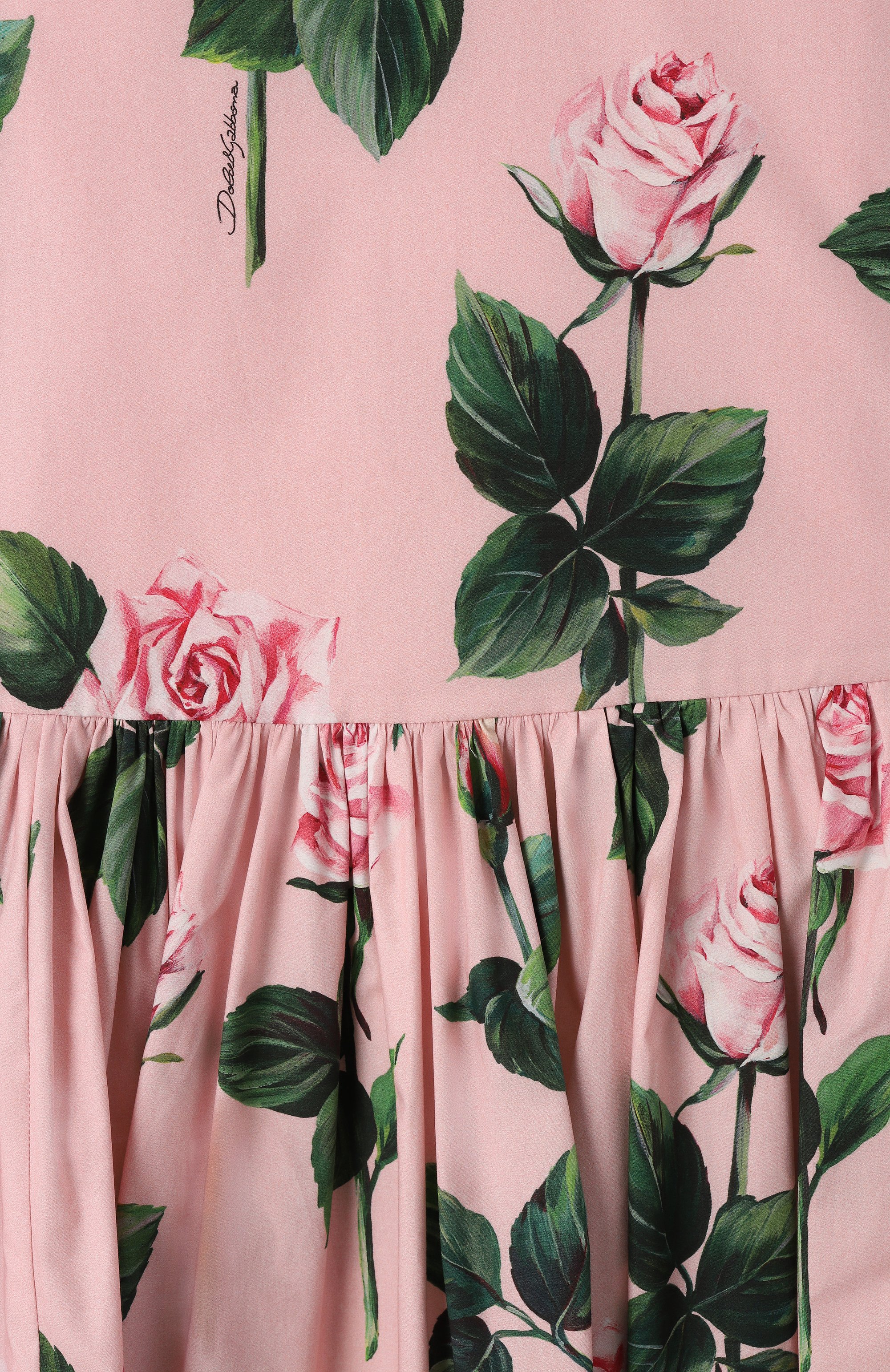 Хлопковое платье DOLCE & GABBANA, арт. L53DH9/HS5S7/8-14, фото 3