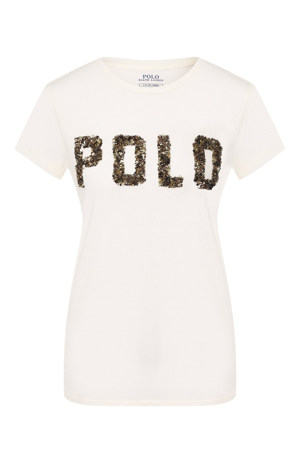 Хлопковая футболка POLO RALPH LAUREN белого цвета по цене 17800 руб., арт. 211779454, фото 1 Хлопковая футболка POLO RALPH LAUREN, арт. 211779454, фото 1