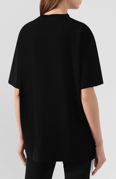 Хлопковая футболка PALM ANGELS, арт. PMAA001F194130361088/W, фото 4