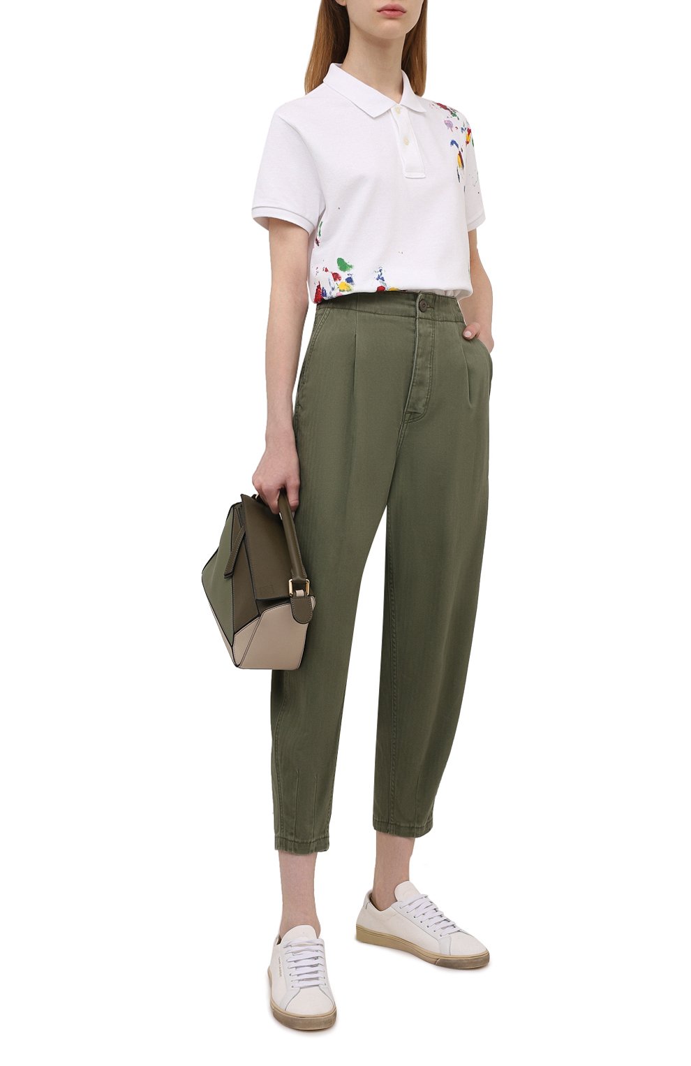 Хлопковые брюки POLO RALPH LAUREN, арт. 211858090, фото 2