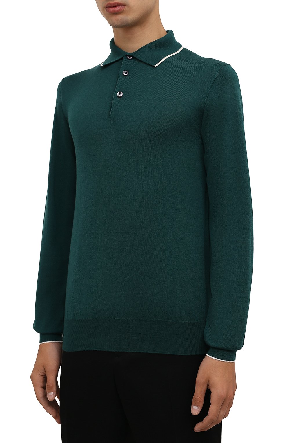 Поло из шерсти и кашемира FIORONI, арт. MK00T0C1, фото 3