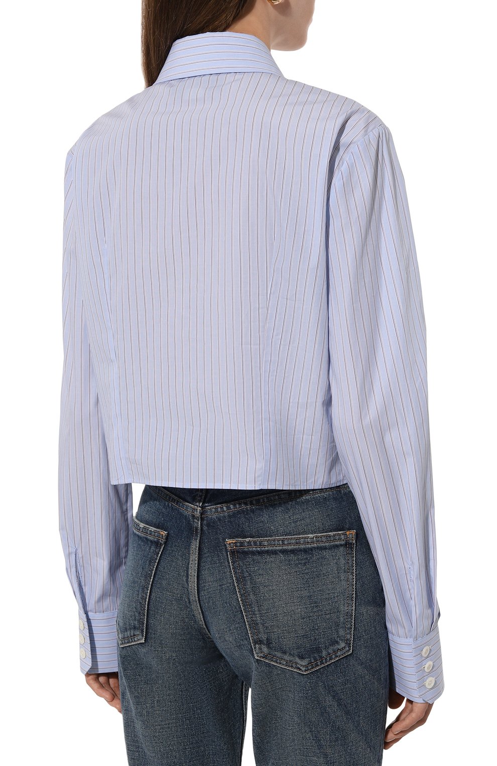 Хлопковая рубашка GUCCI, арт. 771943/ZAPKA, фото 4