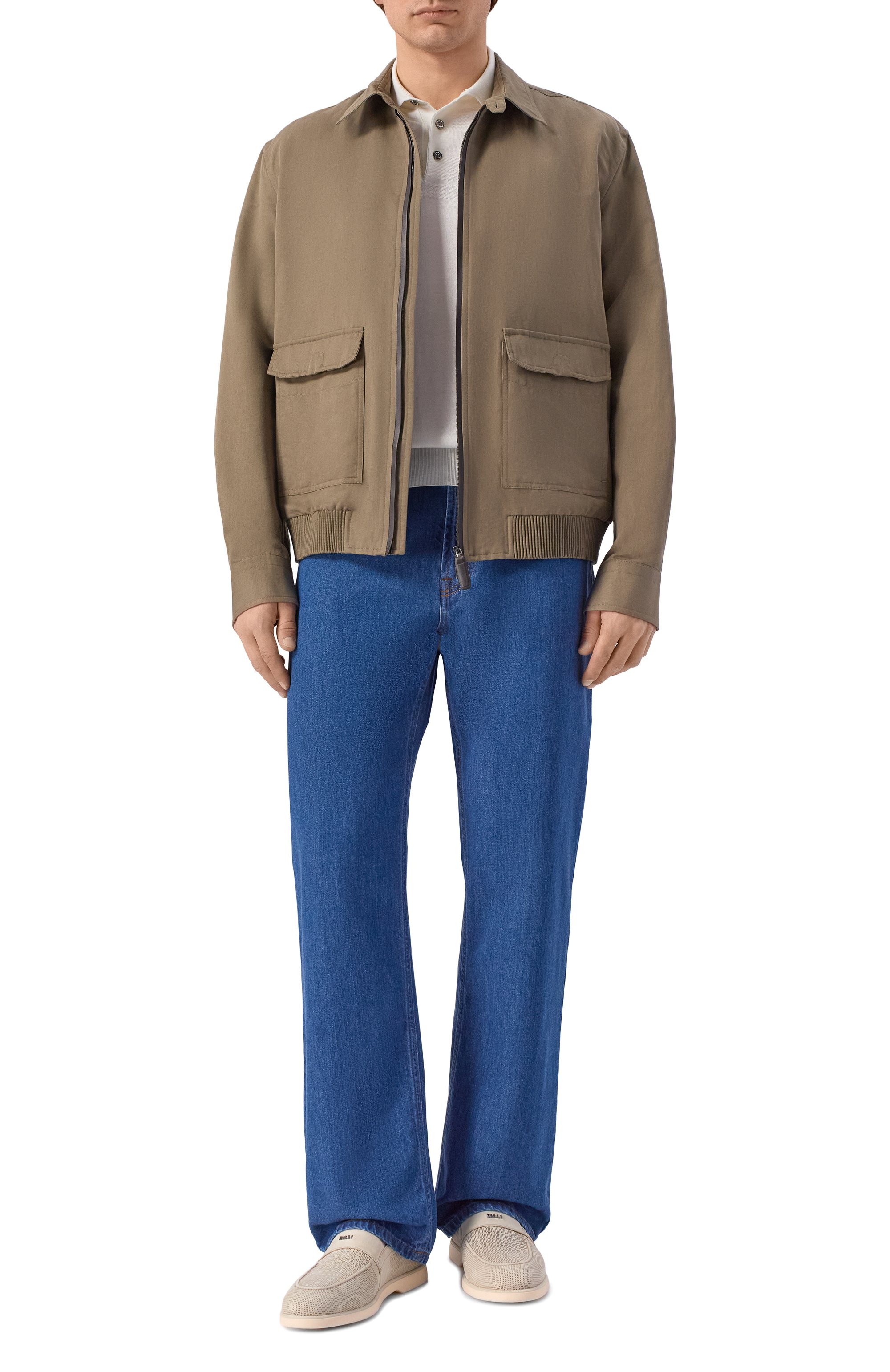 Лоферы из нубука ZILLI, арт. H0306AM1401VZPU05, фото 2