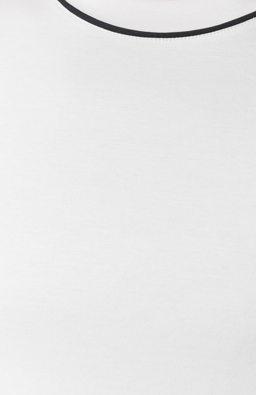 Хлопковая футболка Brunello Cucinelli M0B131356P Белый  M0B131356P Фото 6