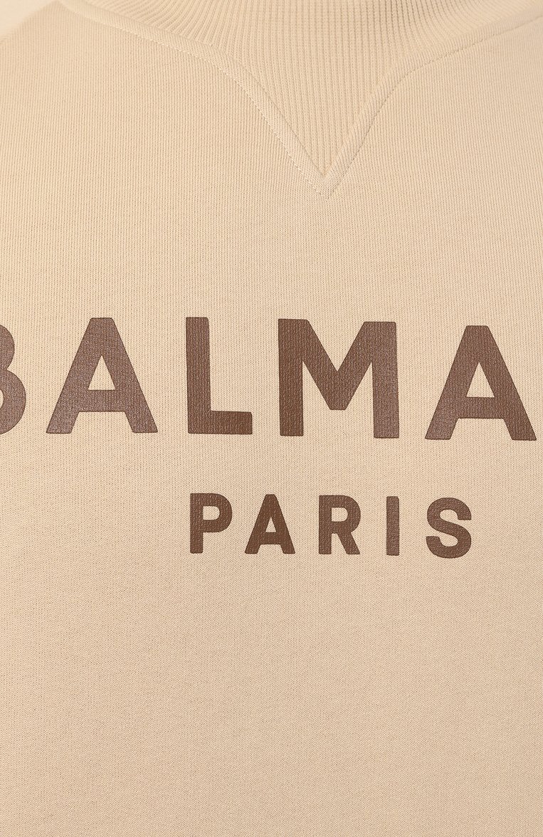 Хлопковый свитшот BALMAIN, арт. BH0JQ005/BB65, фото 1