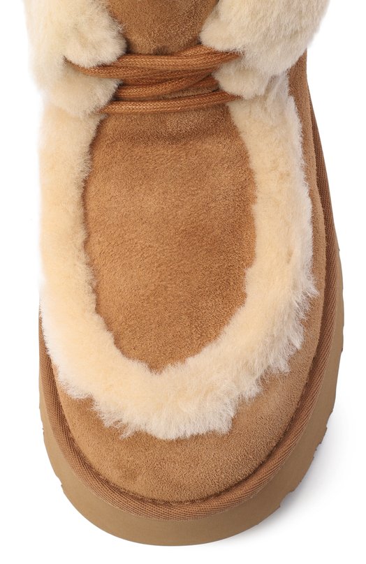 Замшевые ботинки Classic Esmee UGG 1171532 Коричневый  1171532 Фото 6