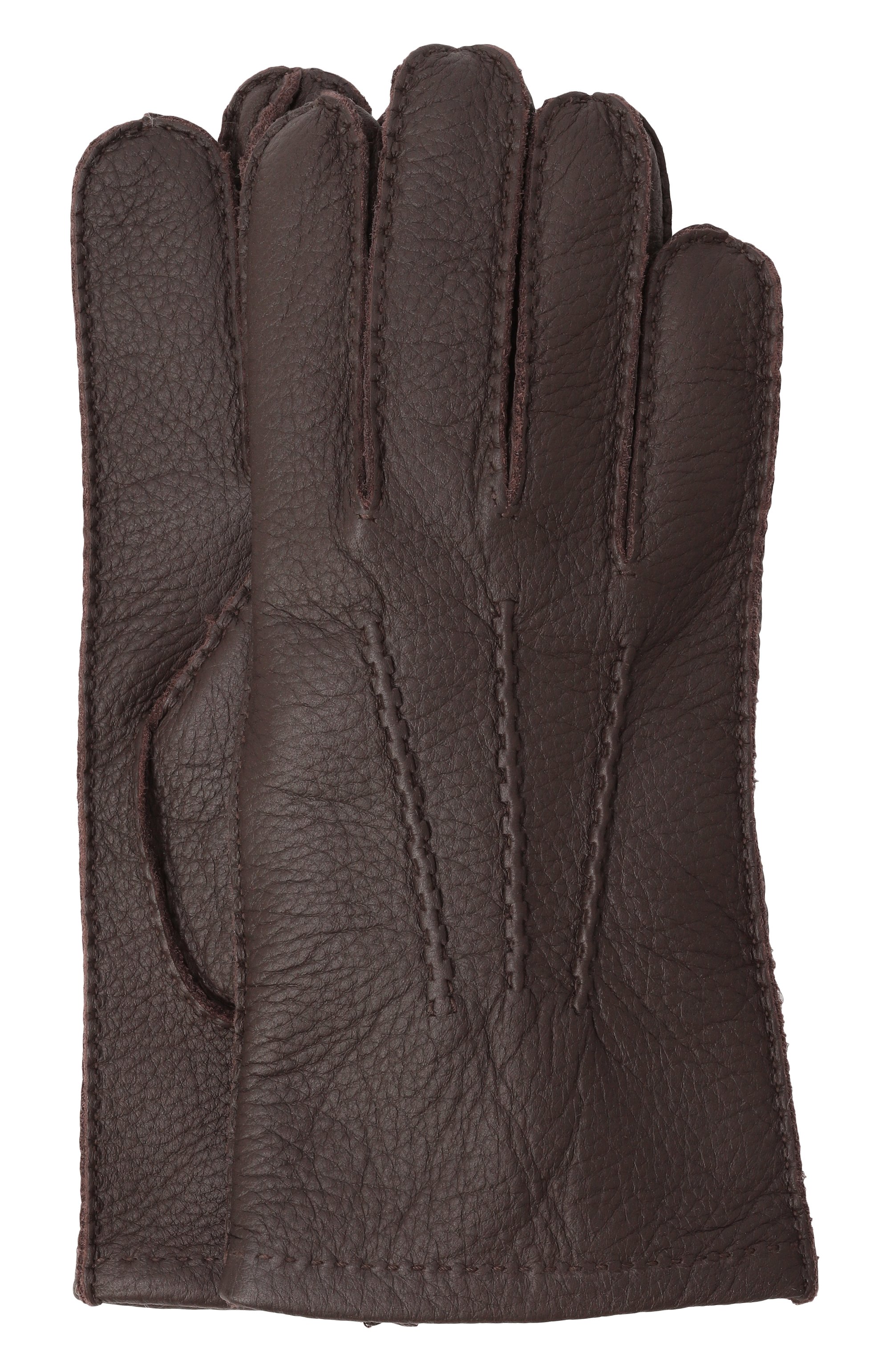 Кожаные перчатки 12 STOREEZ, арт. 134716, фото 1