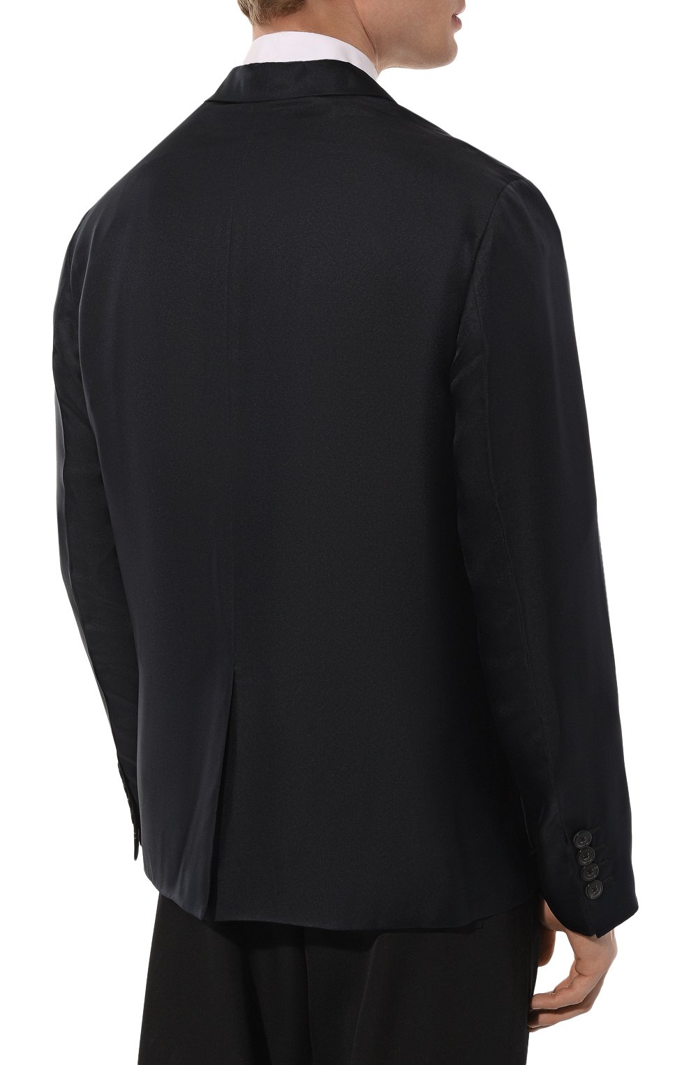 Шелковый пиджак PRADA, арт. UGM173-1QWC-F0008-212, фото 4
