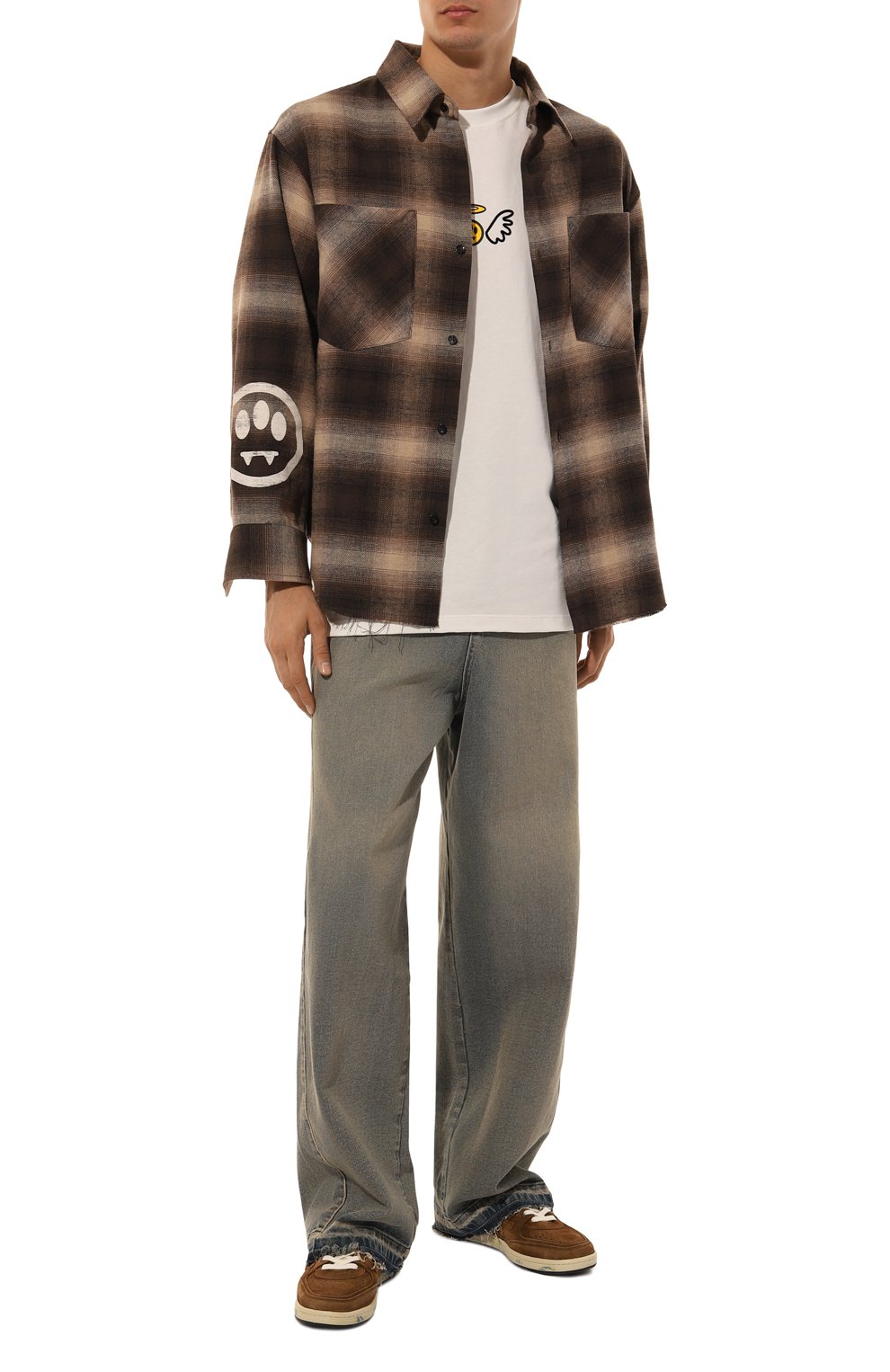 Хлопковая рубашка BARROW, арт. F4BWMASI071, фото 2