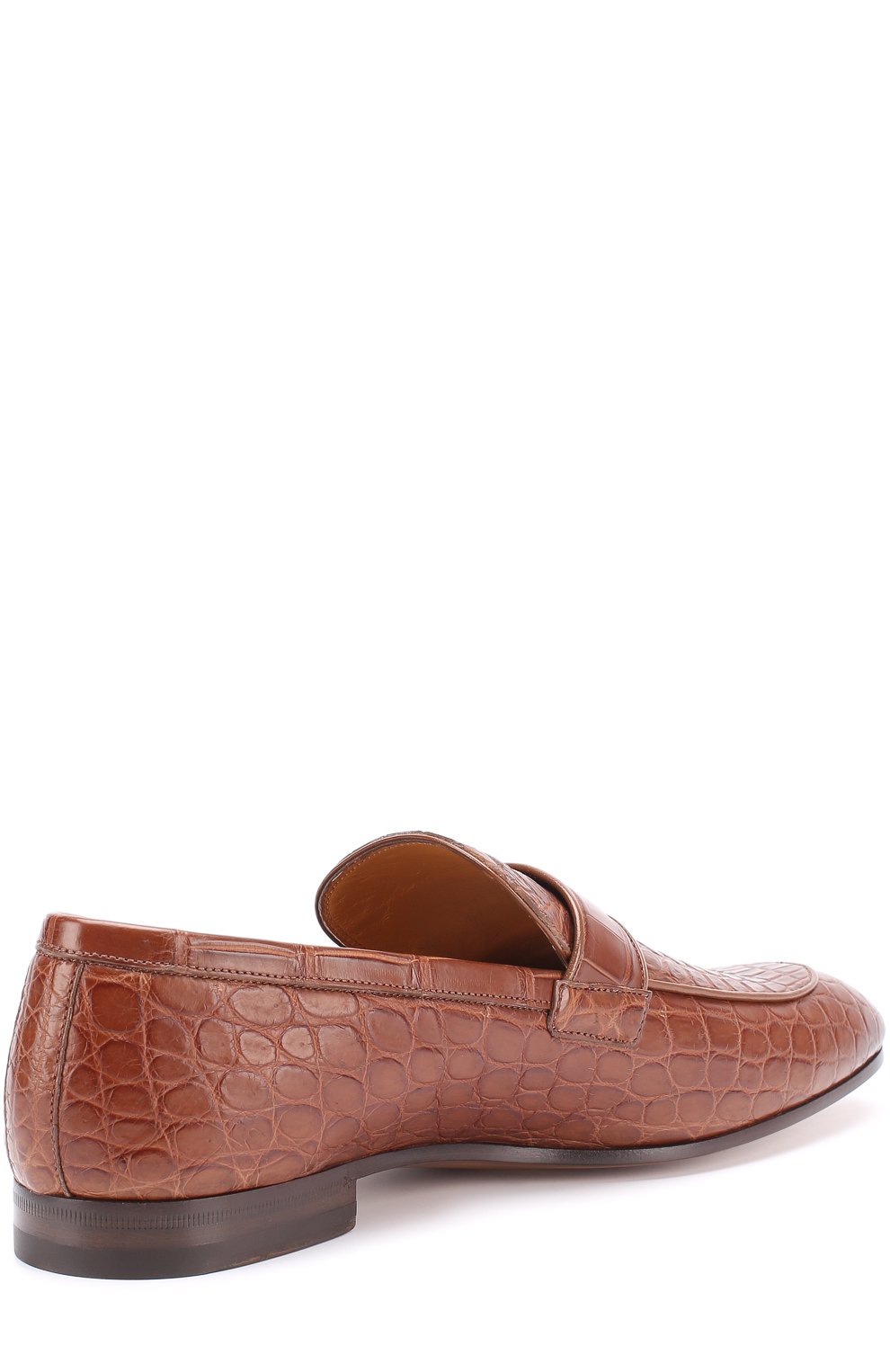 Лоферы из кожи крокодила GUCCI, арт. 450853/EC200, фото 4