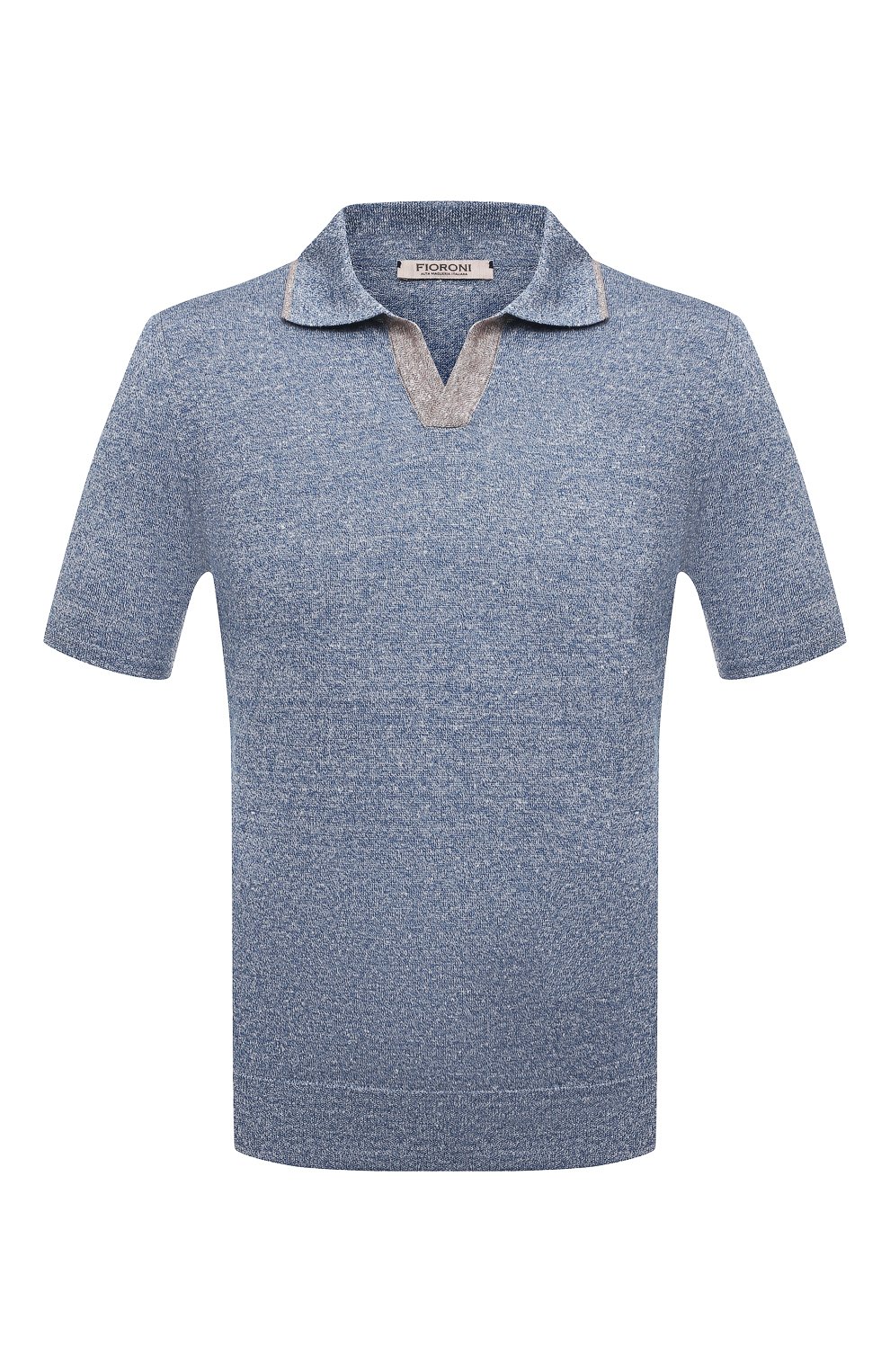 Поло изо льна и хлопка FIORONI, арт. MK24701C2, фото 1