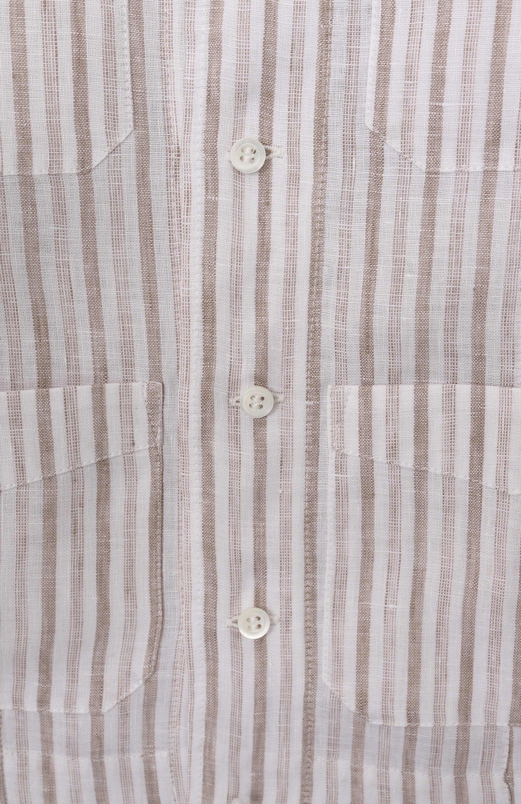 Льняная рубашка BRUNELLO CUCINELLI, арт. BM685C307A, фото 3