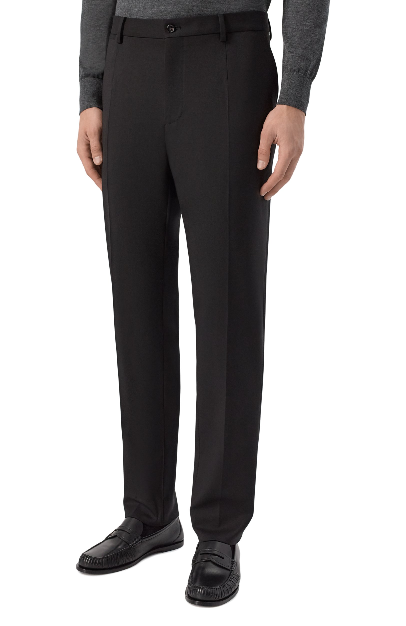Шерстяные брюки DOLCE & GABBANA, арт. GY6FET/FUBG4, фото 3