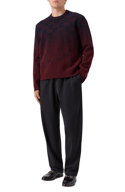 Мужские кожаные лоферы GUCCI, арт. 795116/AADQC